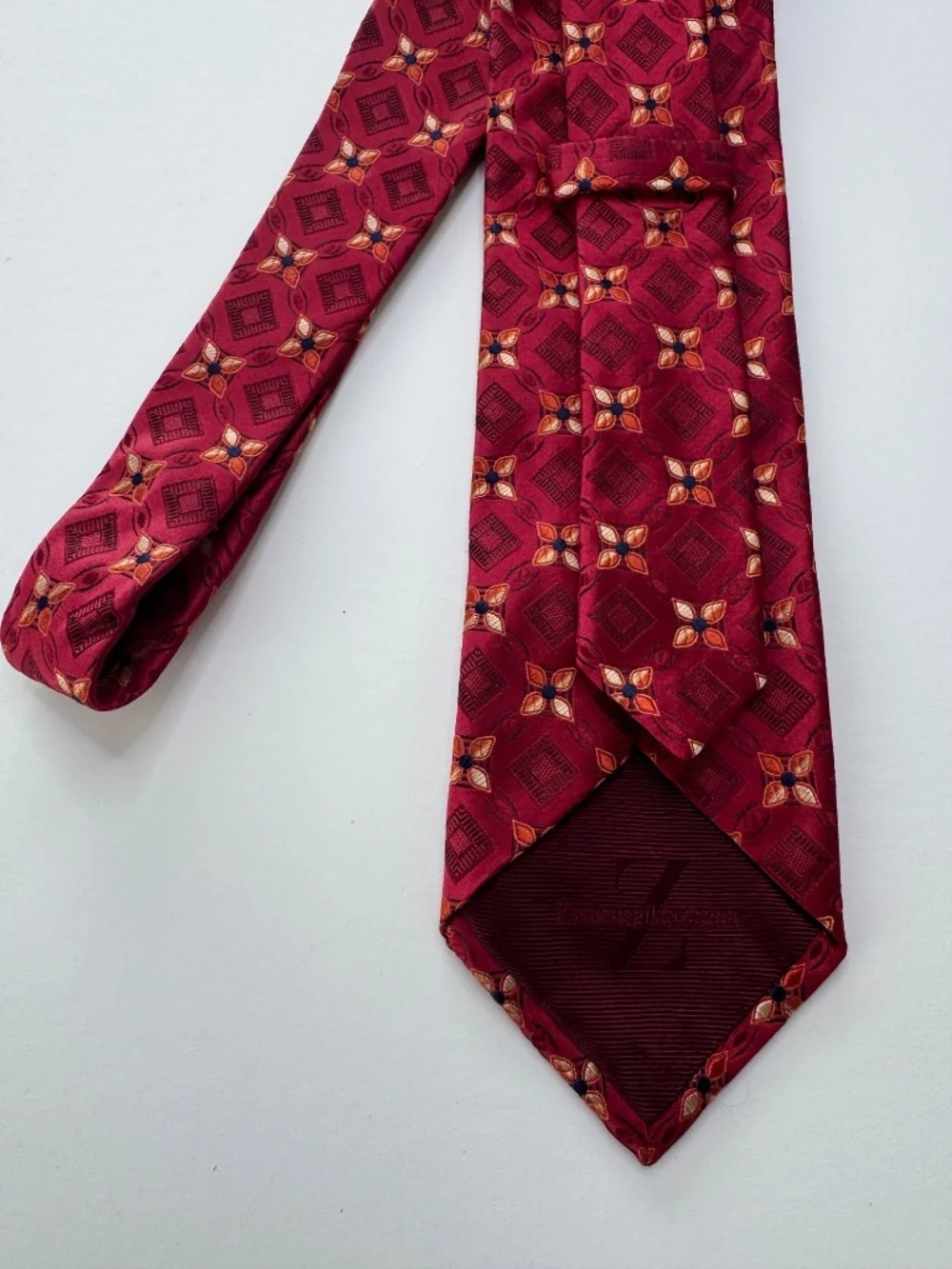 Ermenegildo Zegna 100% Silk Tie 3.5